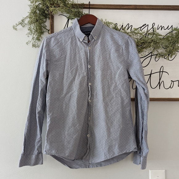 Zara Man Button Down Dress Shirt - Picture 1 of 6